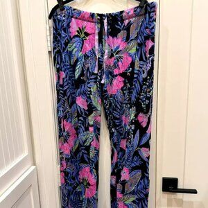 Lilly Pulitzer Knit Pajamas Pants - Onyx Earned Stripes - Size XL - Used